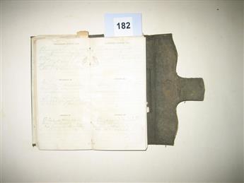 (MASSACHUSETTS.) Quimby, John Tyler. Diary of a Boston dealer in birds and cages.